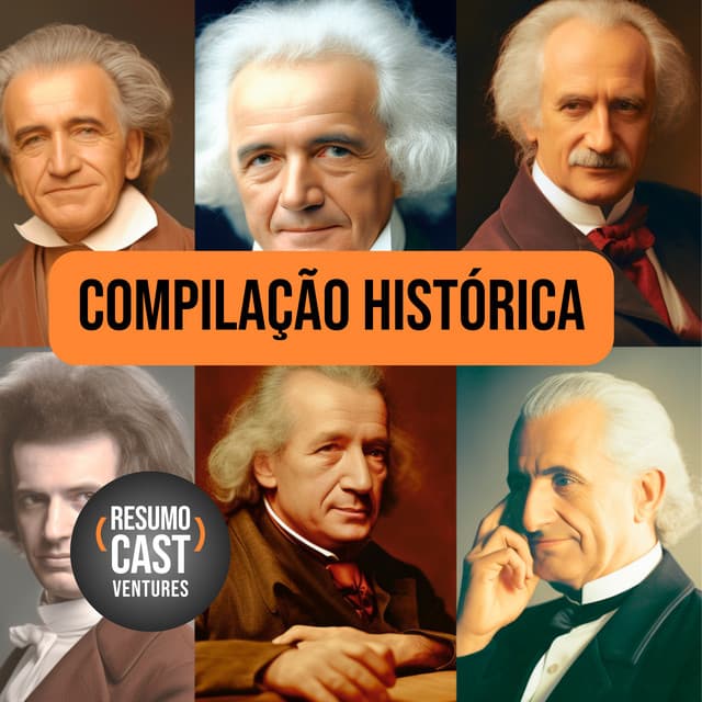 Capa de IDEIA "Compilação Histórica": Descubra os Átomos do Conhecimento que Mudaram o Mundo!