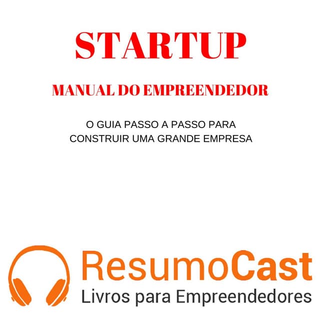 Startup, Manual do empreendedor
