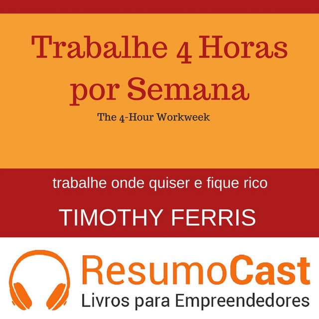 Capa de Trabalhe 4 Horas Por Semana