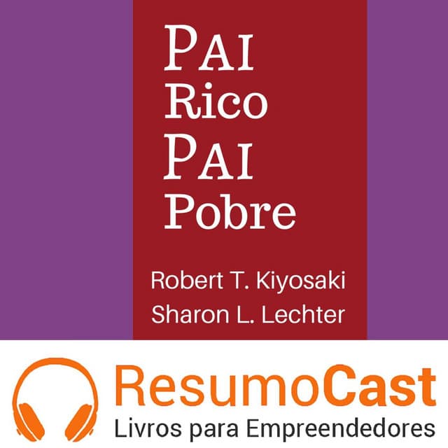 Capa do livro Pai Rico Pai Pobre