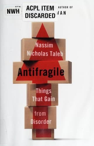 Capa de Antifragile