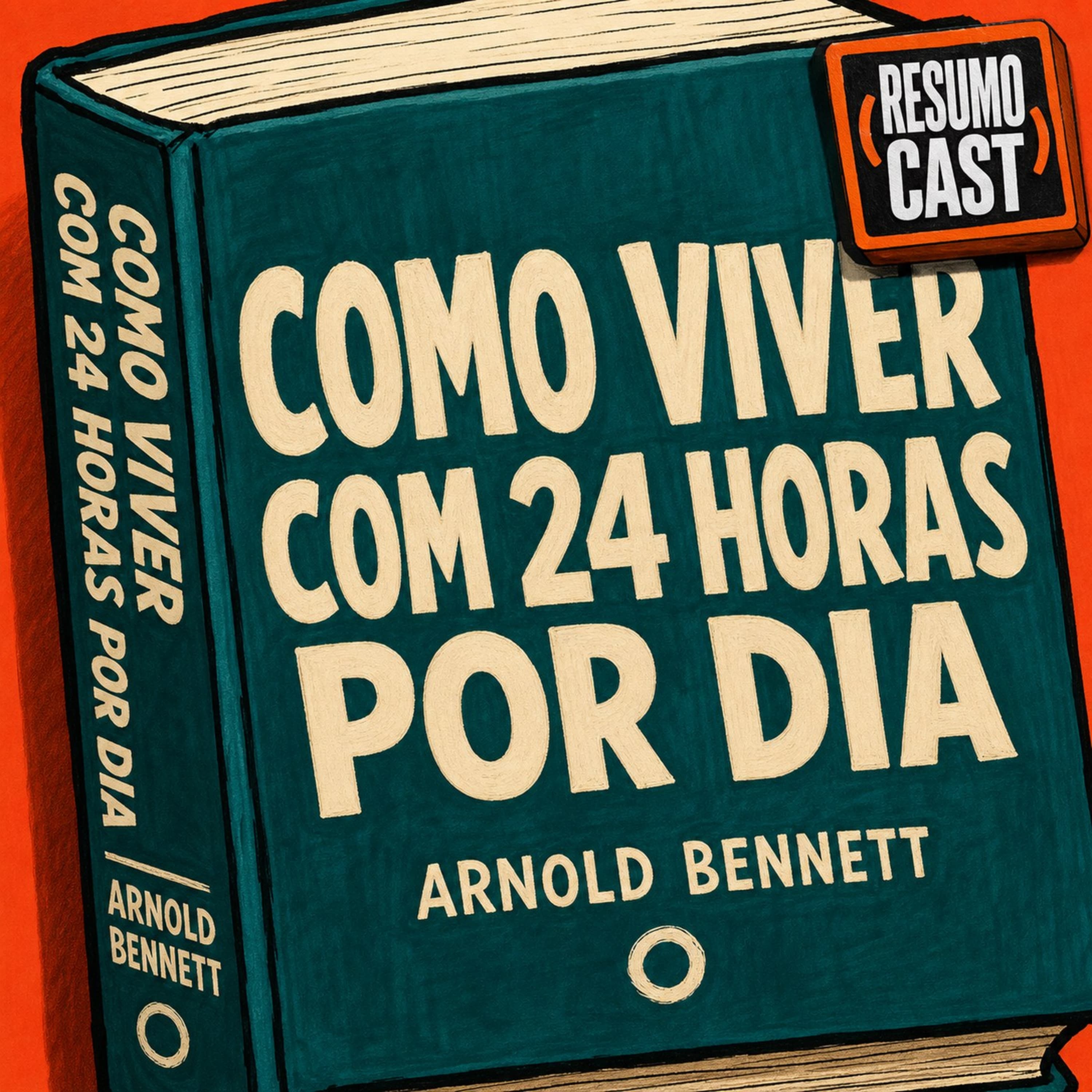 Como Viver com 24 Horas por Dia, de Arnold Bennett: por que a sua noite some sem você ver | Temporada 8 · Mapa Mental em 13 min