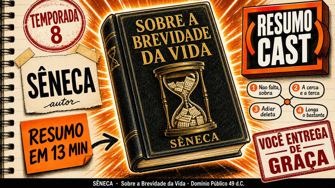 Sobre a Brevidade da Vida, de Sêneca: você não tem falta de tempo