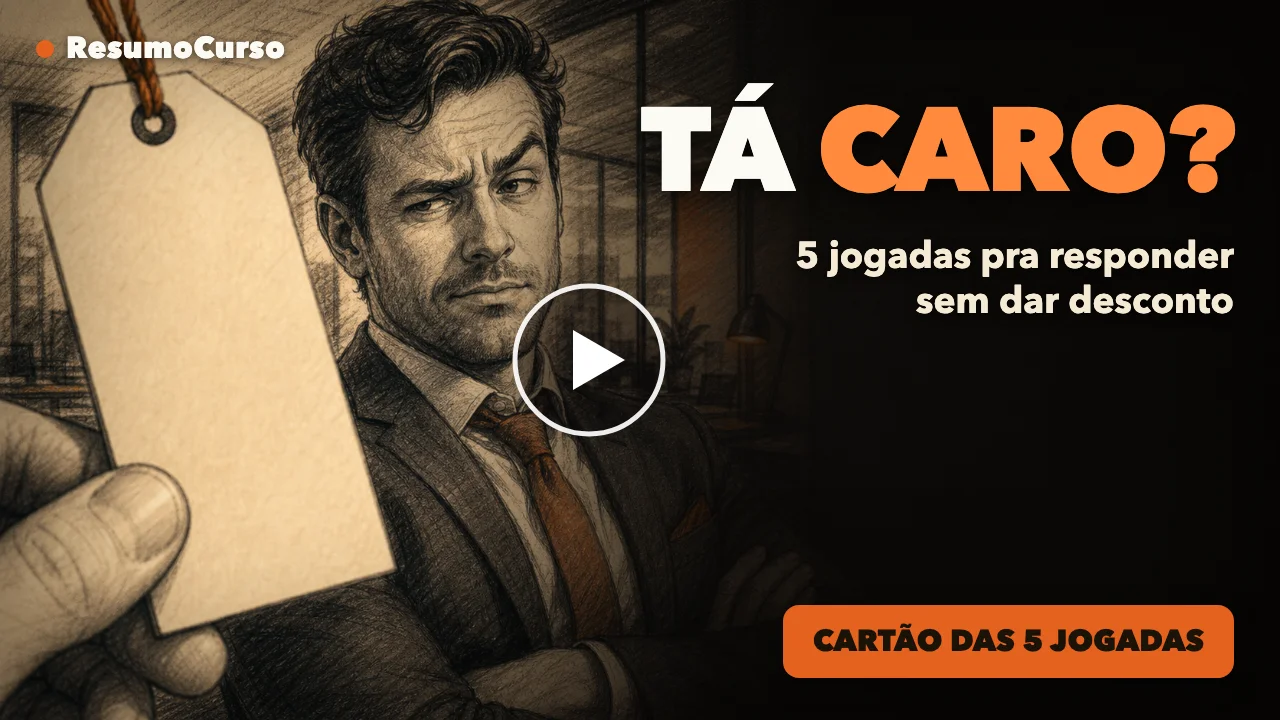 Responda ao "tá caro"