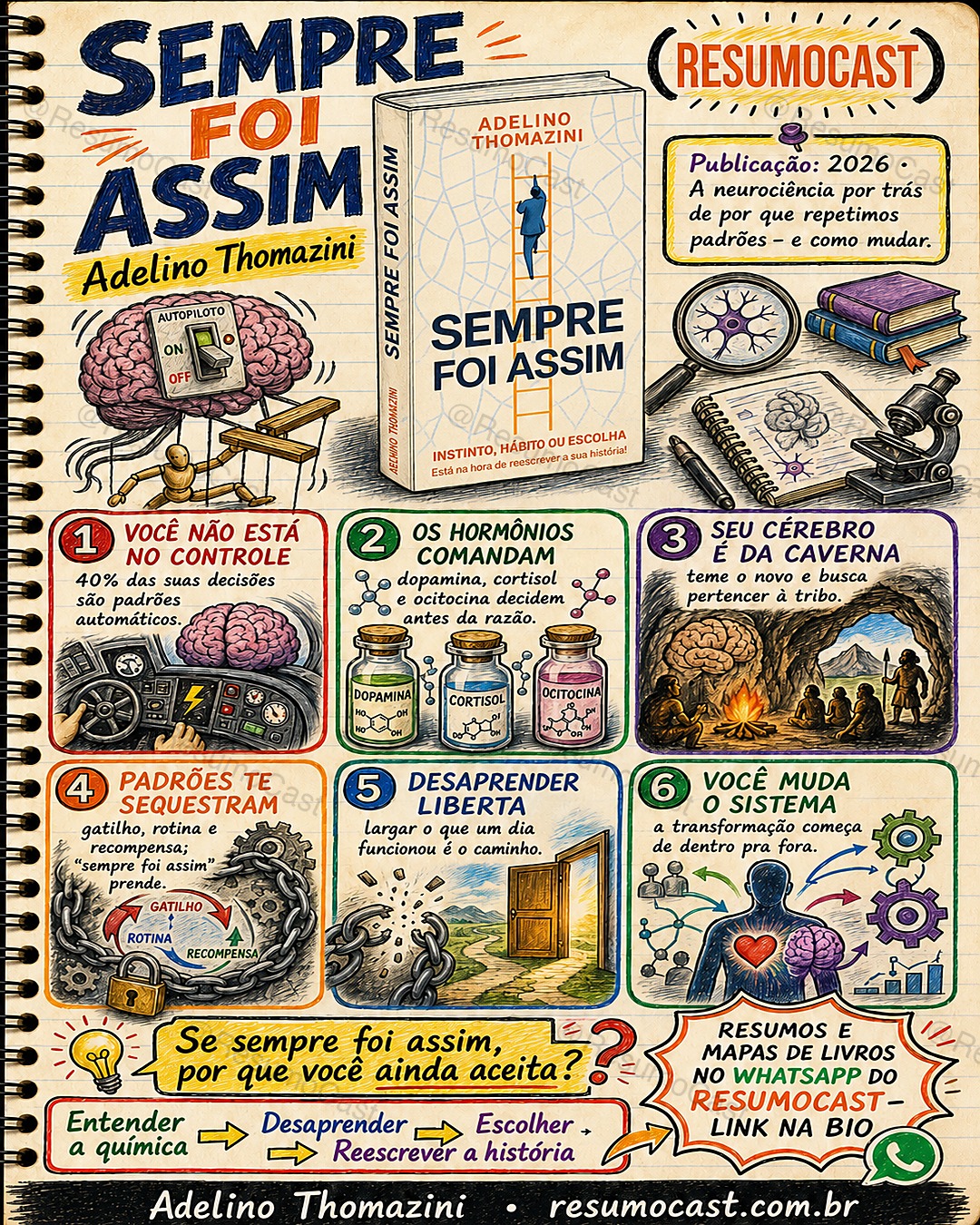 Mapa mental: Sempre Foi Assim