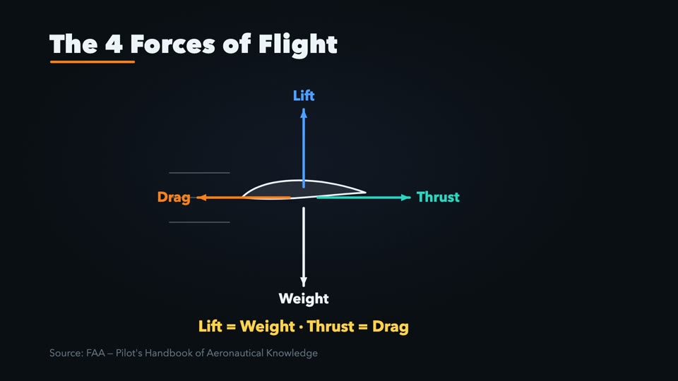 The 4 Forces of Flight
